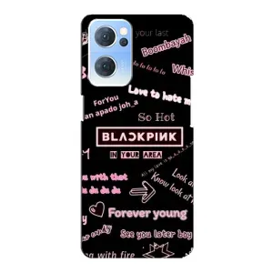Чохол з музикальним гуртом для Oppo Reno7 5G (BLACKPINK)