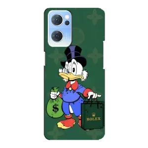 Чехли для Oppo Reno7 5G - Скрудж МакДак Louis Vuitton (PREMIUMPrint) (Богата Утка)
