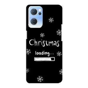 Різдвяні, Святкові Чохли для OPPO Reno7 5G (Christmas loading)