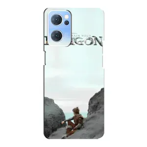 Чохол як приборкати дракона на Oppo Reno7 5G (Дракон лого)