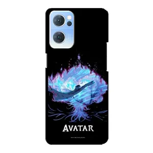 Чехлы с фильма АВАТАР для Oppo Reno7 5G (AlphaPrint) (фон Аватар)