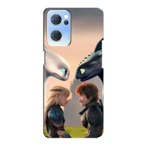 Чохол як приборкати дракона на Oppo Reno7 5G (Гикавка і Астрід)