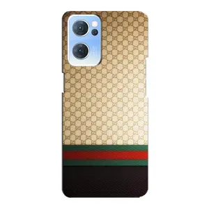 Чохли  GUCCI для OPPO Reno7 5G (AlphaPrint) (Гуччі Фон)