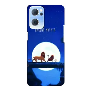 Чохол Король лев на OPPO Reno7 5G (Хакуна Матата)