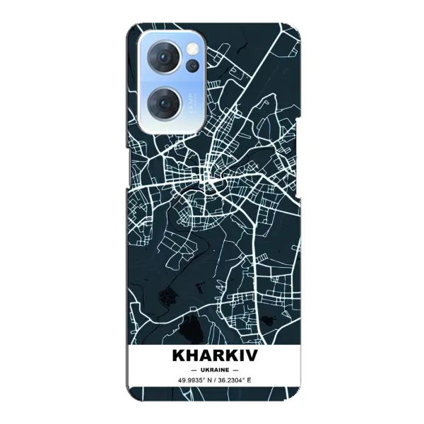 Чохол з принтом «Харків» для OPPO Reno7 5G
