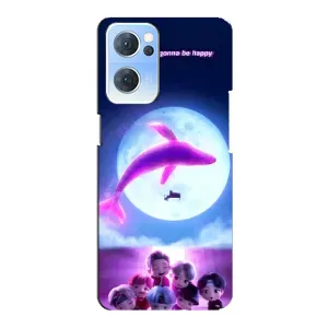 Чехлы BTS для Oppo Reno7 5G (AlphaPrint) (КИТ BTS)