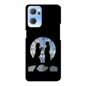Чохли Венсдей на Oppo Reno7 5G Уенсдей (AlphaPrint) (кімната Венздей)