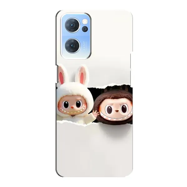 Чехол с принтом «Лабубу» для OPPO Reno7 5G Чехол с принтом «Лабубу» для OPPO Reno7 5G