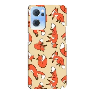 Чохли з картинкою Лисичка для Oppo Reno7 5G (VPrint) (Лисички)