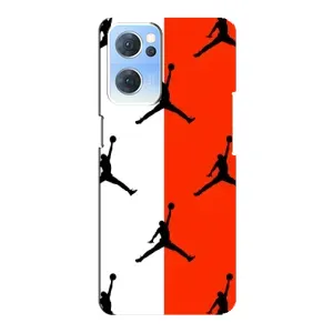 Чохли для Oppo Reno7 5G - з картинкою JORDAN (AlphaPrint) (Лого Джордан)