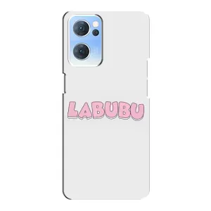 Чохол з Лабубу на Oppo Reno7 5G (Лого Лабубу)