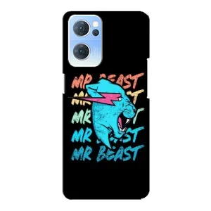 Чохли Містер Біст для OPPO Reno7 5G (logo Mr beast)
