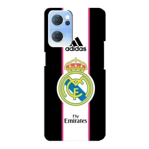 Чохол для Oppo Reno7 5G з принтом Реал Мадрид (Лого Real Madrid)