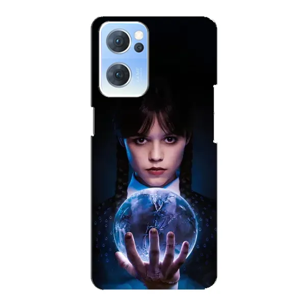 Чехол с принтом «Магическая сфера Уэнздей» для OPPO Reno7 5G Чехол с принтом «Магическая сфера Уэнздей» для OPPO Reno7 5G