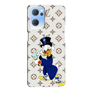 Чехли для Oppo Reno7 5G - Скрудж МакДак Louis Vuitton (PREMIUMPrint) (Макдак на стилі)