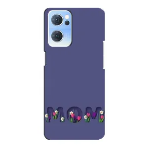 Чехлы для мамы на Oppo Reno7 5G (Мама в цветах)