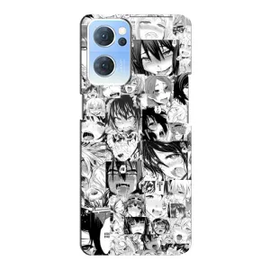 Анімешний чохол для Oppo Reno7 5G (Ahegao manga)