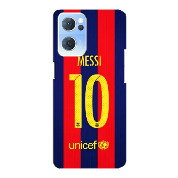 Чехол с принтом «Messi Barca 10» для OPPO Reno7 5G Чехол с принтом «Messi Barca 10» для OPPO Reno7 5G