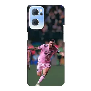 Чохли для OPPO Reno7 5G - Лео Мессі Маямі (Месямба)