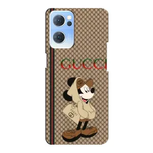 Чохли  GUCCI для OPPO Reno7 5G (AlphaPrint) (Mickey GUCCI)
