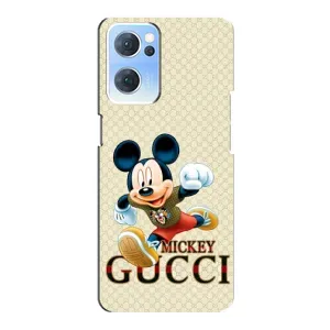 Чохол Disney Mouse Oppo Reno7 5G (PREMIUMPrint) (Mikki Gucci)