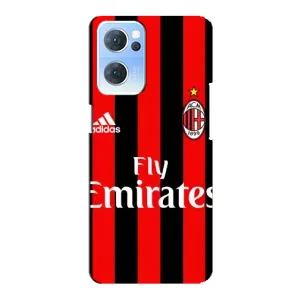 Чохли для Oppo Reno7 5G (VPrint) - Футбольні клуби (Milan)