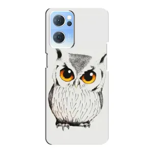 Чохол з пташками на Oppo Reno7 5G (VPrint) (Мила Сова)
