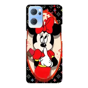 Чохол Disney Mouse Oppo Reno7 5G (PREMIUMPrint) (Мінні Маус ЛВ)
