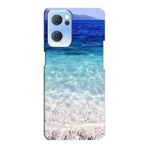 Силіконовий чохол з КАРТИНКАМИ літо для Oppo Reno7 5G (AlphaPrint) (Море)
