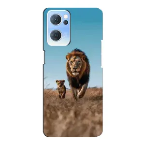 Чохол Король лев на OPPO Reno7 5G (Мусафа та Сімба)