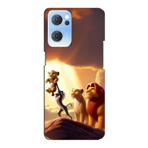 Чохол Король лев на OPPO Reno7 5G (Сімба на презентації)