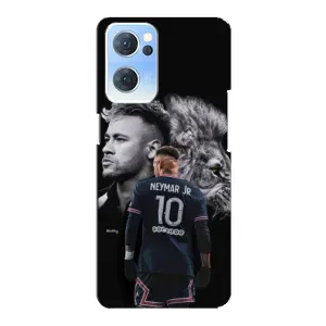 Чохол Неймар для Oppo Reno7 5G (AlphaPrint) (Неймар Лев)