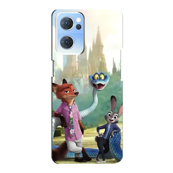 Чохол з принтом «Герої мультфільму Зоотрополіс» для OPPO Reno7 5G Чохол з принтом «Герої мультфільму Зоотрополіс» для OPPO Reno7 5G