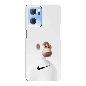 Чохли з Мавпами NFT для Oppo Reno7 5G (AlphaPrint) (мавпа NFT Nike)