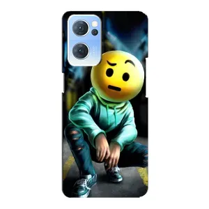 Чохол для OPPO Reno7 5G - (AlphaPrint) з принтом (ТОП продажів) (Хлопець смайл)