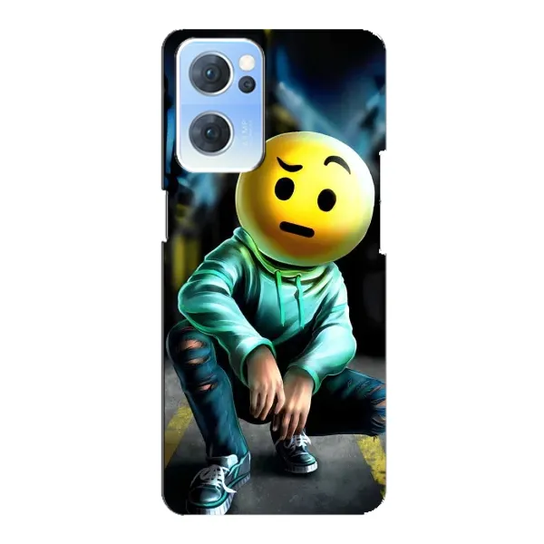 Чехол с принтом «Парень смайл» для OPPO Reno7 5G Чехол с принтом «Парень смайл» для OPPO Reno7 5G