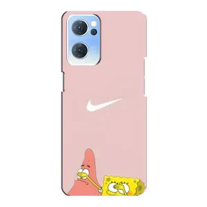Чохол Губка Боб для OPPO Reno7 5G (Патрік і Губка)