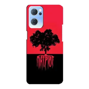 Украинские Чехлы для Oppo Reno7 5G с картинкой УПА (AlphaPrint) (Патриот)