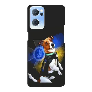 Чехлы с картинкой собаки Патрон для Oppo Reno7 5G (AlphaPrint) (Патрон собачка)