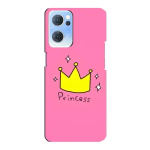 Чохол з картинкою (Стильні) OPPO Reno7 5G - (AlphaPrint) (Princess)