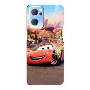 Силіконовий чохол Маквін для Oppo Reno7 5G (Радіаторний Спрінгс Маквін)