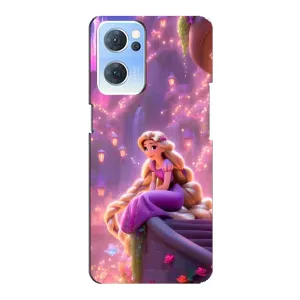 Чохол Рапунцель для Oppo Reno7 5G (Рапунцель у замку)