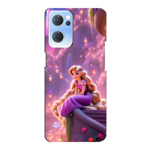Чохол з принтом «Рапунцель у замку» для OPPO Reno7 5G Чохол з принтом «Рапунцель у замку» для OPPO Reno7 5G
