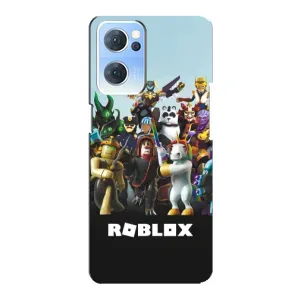 Чохли з топовими принтами для OPPO Reno7 5G (ROBLEX)