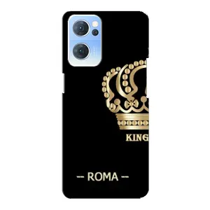 Чохли для Oppo Reno7 5G (VPrint) - Футбольні клуби (Roma)