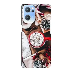 Різдвяні, Святкові Чохли для OPPO Reno7 5G (Різдвяна атмосфера)