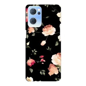 Чехлы с Цветами для Oppo Reno7 5G (VPrint) (Розочки)