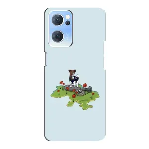 Чехлы с картинкой собаки Патрон для Oppo Reno7 5G (AlphaPrint) (Сапер Пес)