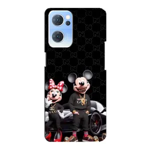 Чохол Disney Mouse Oppo Reno7 5G (PREMIUMPrint) (Родина Маусів)