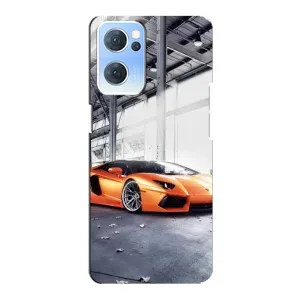 Чехлы с Машинами на Оппо Рено 7 (5G) (VPrint) (Sport Car)